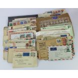 Covers / Postal History range in small box, approx 185 items with world-wide interest, from 1780