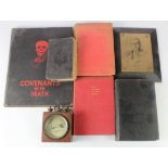 WW1 1918 dated test meter with convents with death book with gruesome pictures of the trenches,