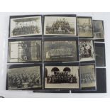 Military postcards - Military Bands, superb range of mainly RP's, Edwardian / WW1 (approx 29)