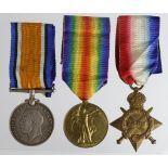 1915 Star Trio to 54323 Pte J W Maxwell 18/Can: Inf: (pair named 402365 Pte J W Maxwell 2-Can.