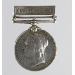 North West Canada Medal 1885 with Saskatchewan clasp, impressed naming (No 1729 Gunner G. Fraser "B"