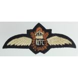 Badge a RCFC Royal Canadian Flying Corps Pilots wings.