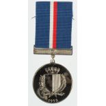 Malta George Cross 50th anniversary original commemorative medal.