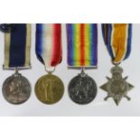 1915 Star Trio named 297067 J E Davies L.Sto RN. With GV Naval LSGC Medal (297067 J E Davies LDG STO