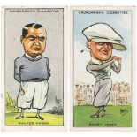 Churchman - Prominent Golfers, complete set in pages, VG cat value £800