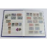 Italy used range in blue stockbook, all pre 1940, plus some postal history. Approx cat £1750+