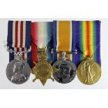 Military Medal GV and entitled to the Bar (30080 Pte S Wolfe 1/E.York R) Sch No 208020 one of 3