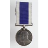 Naval LSGC Medal EDVII named (184119 J H Kemp, Ships Corpl 1CL HMS Triumph). Born Goodnestone, Kent.