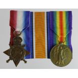 1915 Star & Victory Medal to M2-076229 Pte F Levy ASC. (2)
