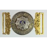 Badges a Bedford Regiment Officers Dress belt buckle.