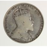 Cyprus silver 18 Piastres 1907 Fine.