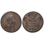 Coin Weight: British brass weight for a Portuguese gold "Double Joe" (8 Escudos) of Three Pound