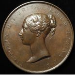 British Commemorative Medal, bronze d.74mm: Coronation of Queen Victoria 1838, (medal) by G.R.