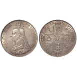 Doulbe Florin 1889 (Inv 1) better than VF