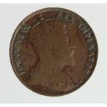 Cyprus Quarter Piastre 1908 GF