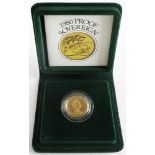 Sovereign 1980 Proof aFDC cased as issued