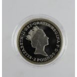 Britannia silver proof 1oz 1997 (scarce date) aFDC in capsule only.