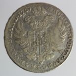 Austrian Netherlands silver Kronenthaler 1767, KM# 21, nVF