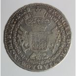 Austrian Netherlands silver Kronenthaler 1763, KM# 22, nVF