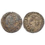 Charles II hammered silver twopence, Third Issue, S.3326, 1.00g, toned VF