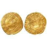 Charles I gold crown mm. Heart (1629-30) S.2712, 2.19g, nVF, slightly double struck, a couple of