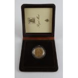 Sovereign 1981 Proof aFDC cased as issued