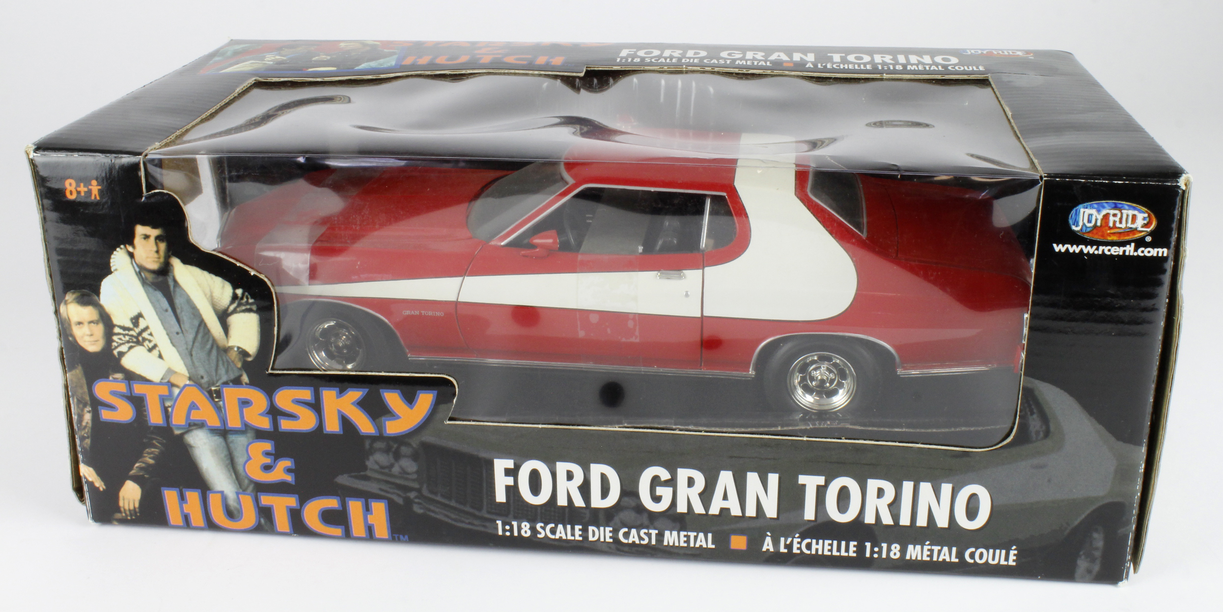 Ertl Joyride 1:18 scale diecast Starsky & Hutch Ford Gran Torino, contained in original box