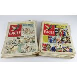 Eagle comics. A collection of approximately eighty Eagle comics, circa 1950-55 (incl. vol. 1, no.