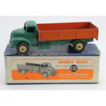Dinky Toys, no. 532 'Comet Wagon with Hinged Tailboard' (green chassis with orange loading bay),