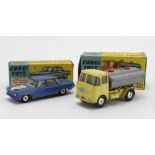 Corgi Toys. Two boxed Corgi models, comprising Neville Cement Tipper Body (no. 460) & Chevrolet