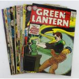 DC Comics. A group of eleven DC comics, circa 1960s, including Atom (#23), Justice League of Amer..