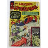 Amazing Spider Man comic, # 14, pub. Marvel, 1964, 1st Green Goblin