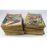 Comics. A collection of approximately 115 DC comics, circa 1970s, including Superman, Batman, Action