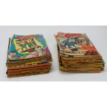 Comics. A collection of over fifty comics, mostly circa 1950s & 1960s, including Amazing Spider