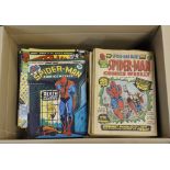 Spider Man Comics Weekly, a broken run of 146 comics between nos. 1 & 153, circa 1973 - 1976,