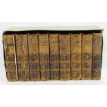 Shakespeare (William). The Works of Shakespear, 9 volumes (complete), 1747, engraved plates,