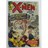 X Men comic, # 6, pub. Marvel, 1964, guest starring Sub Mariner