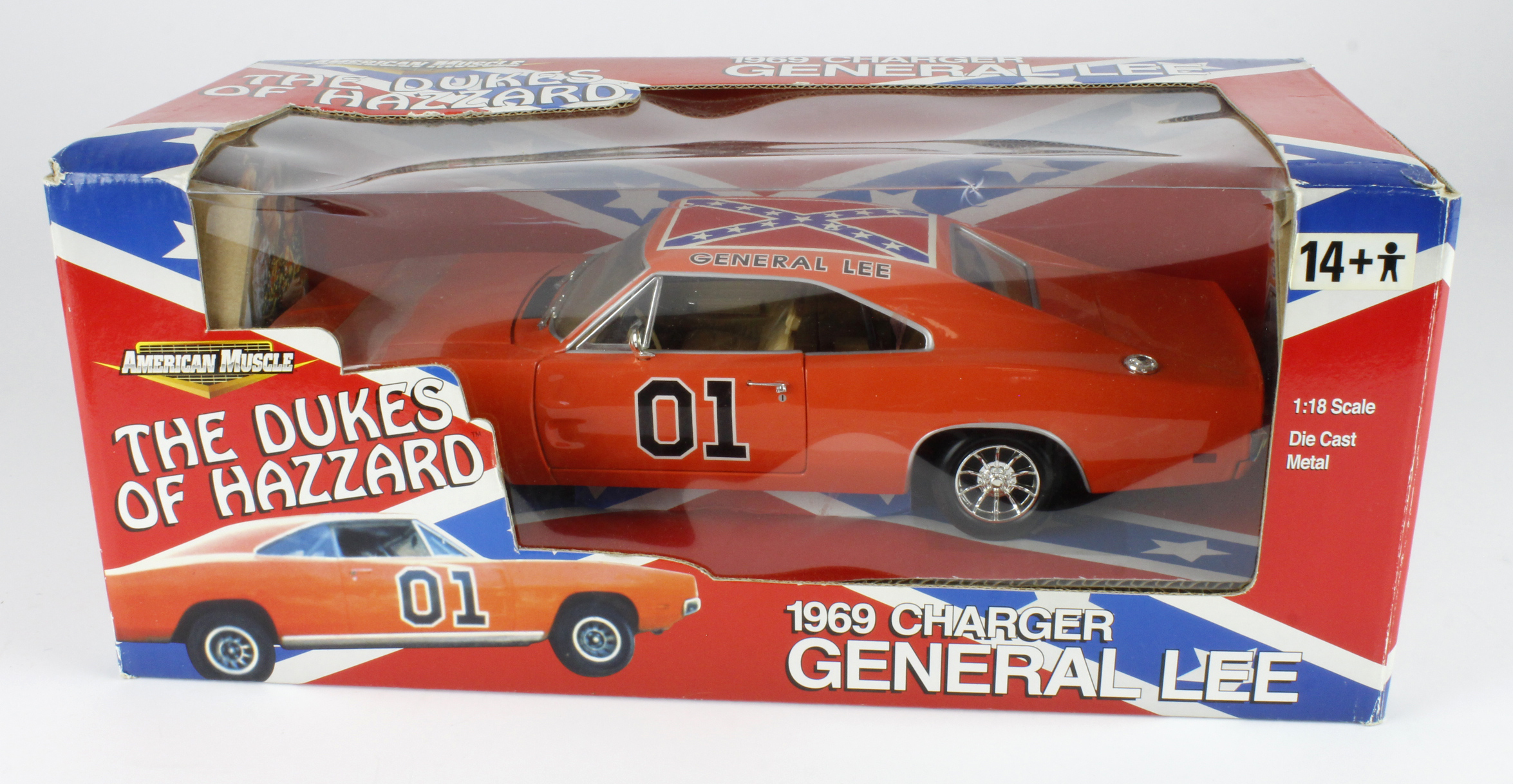 Ertl American Muscle 1:18 scale diecast The Dukes of Hazzard 'General Lee' 1969 Charger',