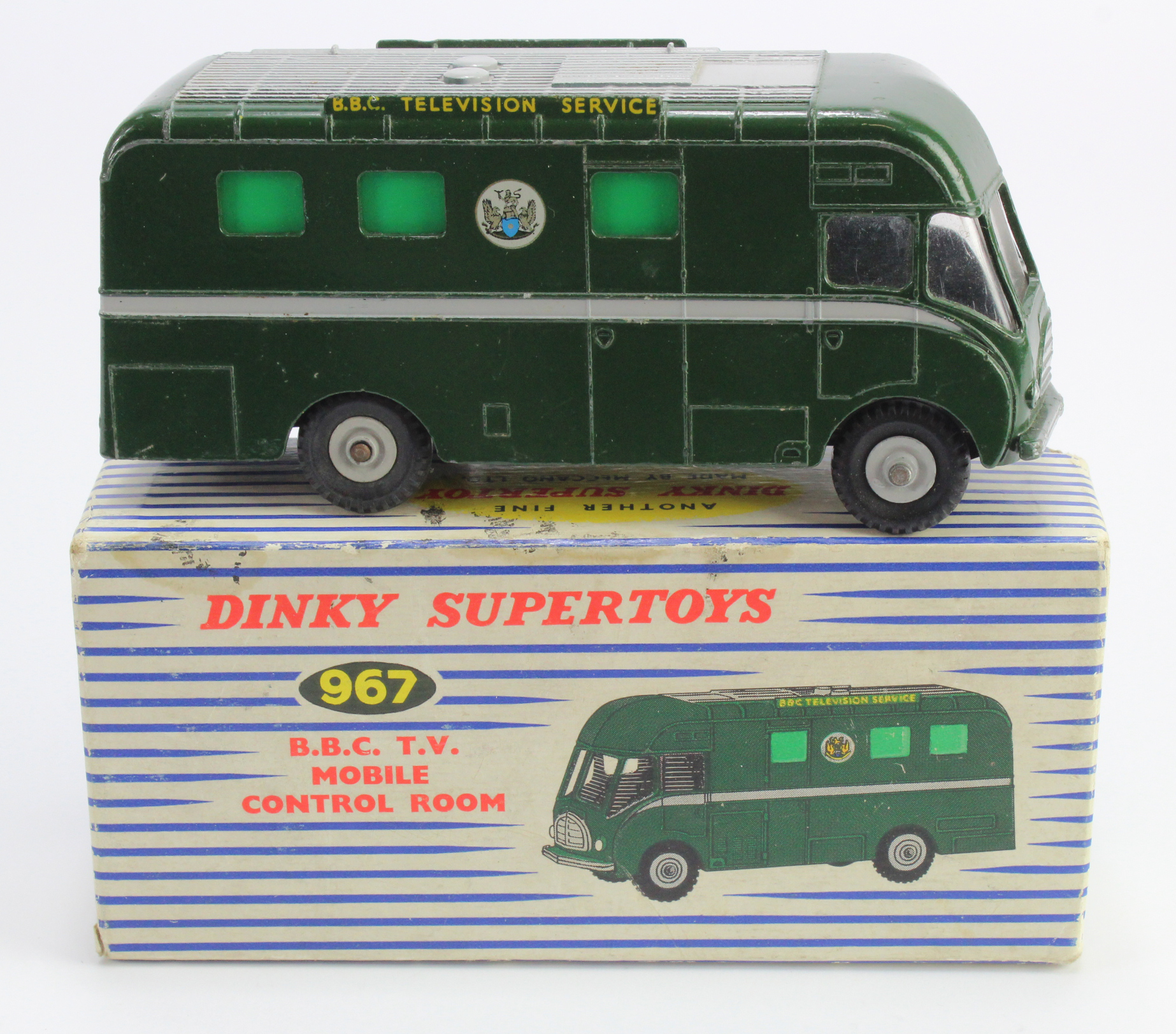 Dinky Supertoys, no. 967 'BBC TV Mobile Control Room', contained in original box