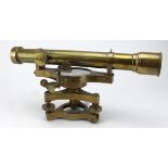 Brass level by Liberty, height 17.5cm, length 37cm approx.