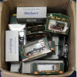 Eddie Stobart. A collection of approximately thirty boxed Eddie Stobart diecast models, makers
