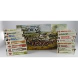 Airfix. Seventeen boxed Airfix Military soldier packs, including The Battle of Waterloo Assault
