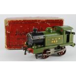Hornby O gauge 'LNER 463' green locomotive, contained in original box