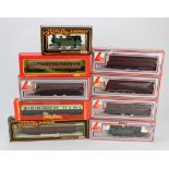 OO gauge. A collection of boxed OO gauge model railway, comprising Lima locomotive '4594' & seven