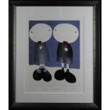 Mackensie Thorpe (b.1956) Signed limited edition print titled, 'Together in Winters to Come' No.