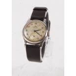 Gents Rolex wristwatch, circa 1940s, Dennison steel case numbered ‘12325’ & ‘5152’, Arabic