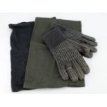 German Armed Services - Gloves Pair & Torque's (Head scarf) (2)
