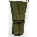 DAK (Afrika Korps) Tropical Trousers. Ankle and waist adjustment straps