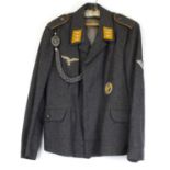 Fallschirmjager (Paratroops) Tunic with marksmanship lanyard. RBn numbered