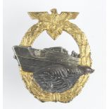 German E Boat war badge 2nd pattern.